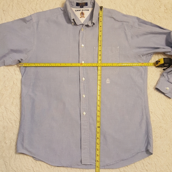 Tommy Hilfiger Blue Collegiate Oxford Button Down - Picture 6 of 9